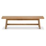 Brixton Rustic Oak Small Bench Brixton Rustic Oak Small Bench
