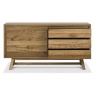 Brixton Rustic Oak Wide Sideboard Brixton Rustic Oak Wide Sideboard